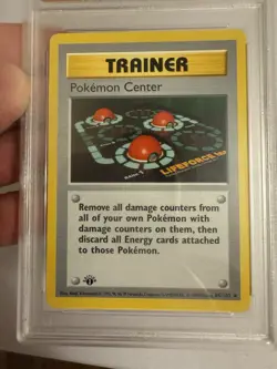 1999 Pokemon - 1st Edition Shadowless Pokemon Center Base Set 85/102 PSA 9 Mint! - Image 3