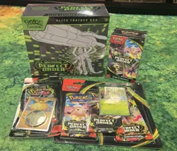Pokemon Perfect Order LOT - Elite Trainer Box, Bundle, Sealed Packs - NEW - Image 1