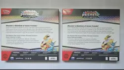 (LOT OF 2) Pokemon Scarlet Violet Prismatic Evolutions Poster Collection Box NEW - Image 2