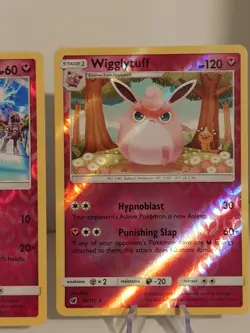 Pokemon TCG Reverse Holo Jigglypuff 71/111 & Wigglytuff 72/111 Crimson Invasion - Image 3