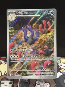 Pokemon TCG: SV Paldean Fates - Wugtrio IR 224/091 - NM+ - Image 1