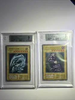 YuGiOh 20th Anniversary Duelist Box Stainless Steel Blue Eyes/Dark Magician BGS9 - Image 1