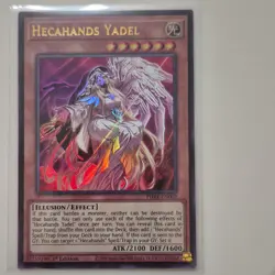 Yu-Gi-Oh! Hecahands Yadel PHRE-EN002 Effect 1st Ed Holo Konami English - Image 1