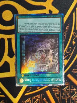 WANTED: Seeker of Sinful Spoils RA03-EN074 (PCR) Prismatic Collector Rare Yugioh - Image 2
