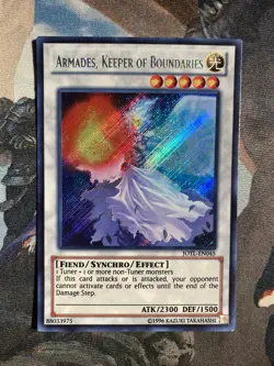 Armades, Keeper of Boundaries JOTL-EN045 Secret Rare Unlimited Edition NM - Image 1