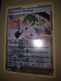 Pokemon Card Roseanne's Backup Professor Program Seminar Promo 148/172 Holo 2022 - Image 3