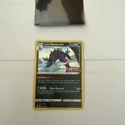 Pokemon SWSH: Promo Cards SWSH207 Hisuian Samurott Astral Radiance Stamped - Image 1