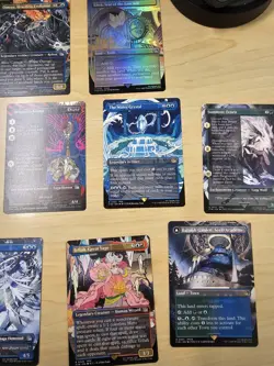 Magic The Gathering Final Fantasy Borderless 12 Card Lot Plus 2 Foils - Image 2