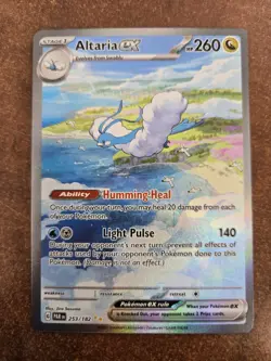 Altaria ex 253/182 Scarlet & Violet Paradox Rift Pokemon Card SIR English - Image 1