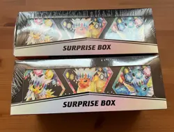 LOT OF 2 Pokemon Prismatic Evolutions Surprise Box New Sealed In Hand! - Image 3