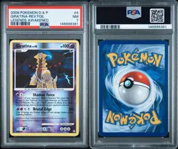 Pokemon Giratina Holo Rare Reverse Holo 4/146 Legends Awakened 2008 PSA 7 - Image 3