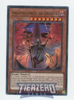 Yugioh Dramaturge of Despia GFP2-EN098 Ultra Rare 1st Edition Near Mint - Image 1