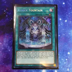 Runick Fountain - MP23EN239 - Prismatic Secret Rare (Dueling Heroes) YUGIOH TCG - Image 1