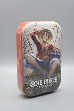 One Piece Tin Pack Set Vol. 2 Factory Sealed - Monkey D. Luffy Tin - OP-13 - Image 2