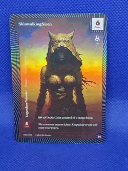 Wonders of the First Skinwalking Siren Classic Foil Mythic Rare Call the Stones - Image 1