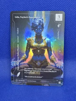 Wonders of the First Lida, Vaylen's Apprentice Formless Foil Alt Art Call Stones - Image 1