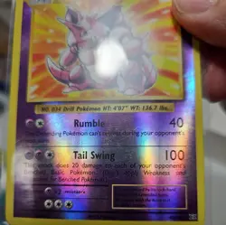Pokemon Nidoking TCG Reverse Holo Rare Card 45/108 XY Evolutions - Image 3