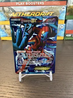 Pokemon Deoxys EX Full Art TCG Card 111/116 Plasma Freeze - Image 1