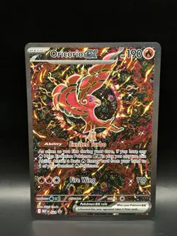 Oricorio ex 024 - Pokemon Mega Evolution Black Star Promo Card - NM - Image 1