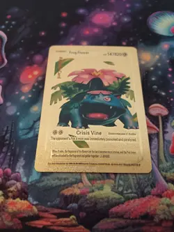 pokemon cards Frog Flower Gold Gift/Display - Image 1