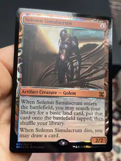 Solemn Simulacrum • NM Foil • Kaladesh Inventions • Mtg (2010) - Image 1