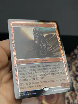 Solemn Simulacrum • NM Foil • Kaladesh Inventions • Mtg (2010) - Image 2