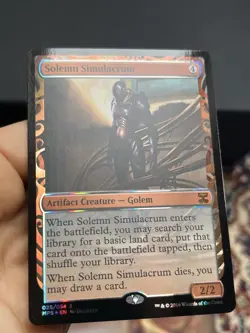Solemn Simulacrum • NM Foil • Kaladesh Inventions • Mtg (2010) - Image 3