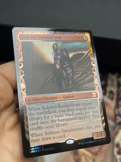 Solemn Simulacrum • NM Foil • Kaladesh Inventions • Mtg (2010) - Image 4