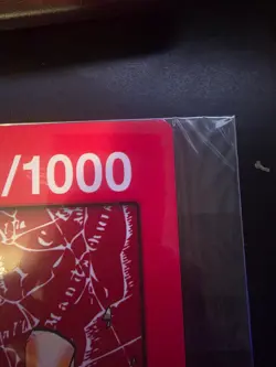 One Piece TCG Monkey.D.Luffy Certificate of our Crew Oversized Jumbo Card - Image 2