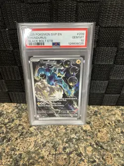PSA 10 Thundurus #209 Sv: Scarlet & Violet Promo Cards Holo Promo - Image 1