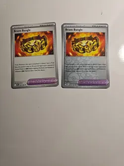2x Brave Bangle #080/086 SV: White Flare Pokemon Card TCG - Image 1