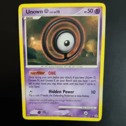UNOWN O 70/132 POKEMON CARD (SECRET WONDERS SET) - Image 1