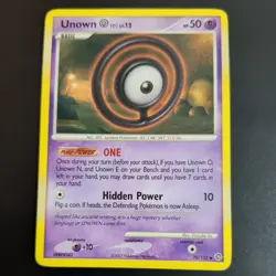 UNOWN O 70/132 POKEMON CARD (SECRET WONDERS SET) - Image 2