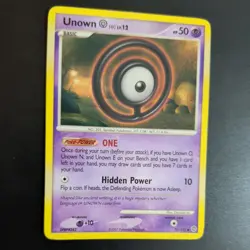 UNOWN O 70/132 POKEMON CARD (SECRET WONDERS SET) - Image 3