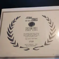 1995 Star Trek: CCG Next Generation Complete 363 Card Set w/Certificate Decipher - Image 3