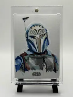 Topps Star Wars Galaxy 2023 | Sketch card Bo Katan Jonathan Beistline - Image 2