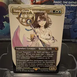 MTG FINAL FANTASY - YUNA, GRAND SUMMONER - BORDERLESS NON-FOIL - M 0208 - Image 1