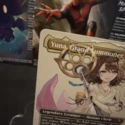 MTG FINAL FANTASY - YUNA, GRAND SUMMONER - BORDERLESS NON-FOIL - M 0208 - Image 2
