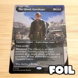 1x The Ghoul, Gunslinger, Foil - Secret Lair Fallout 2448, Magic MTG NM - Image 1