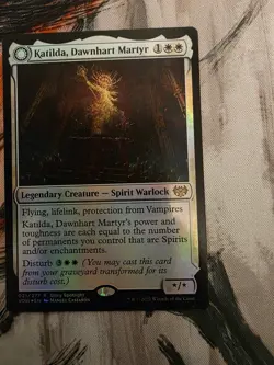 Katilda, Dawnhart Martyr #21 (Foil) (NM) Crimson Vow VOW Magic MTG - Image 1