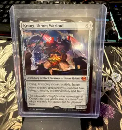 Krang, Utrom Warlord Teenage Mutant Ninja Turtles Regular MTG NM - Image 1