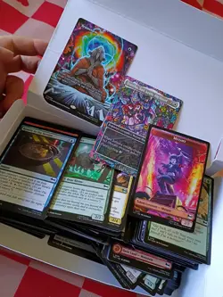 Magic The Gathering Teenage Mutant Ninja Turtles OPENED Box Bulk - Image 2