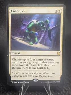 ContinueU Commander: Teenage Mutant Ninja Turtles NM MTG Non-Foil - Image 1
