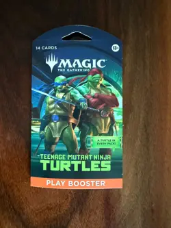 MTG Teenage Mutant Ninja Turtles Play Booster Pack Sealed TMNT Magic The Gatheri - Image 1