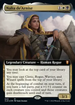Nalia de'Arnise - Extended Art - Commander Legends Baldur's Gate CLB - Image 1