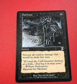 Darkness - Time Spiral - time shifted - MTG - Magic the Gathering - Image 1