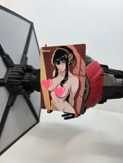 MTG, Plains, Yor Forger, Spy x Family, Waifu, Alter, Hand Painted by BAZAYO 18+ - Image 2