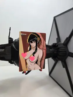 MTG, Plains, Yor Forger, Spy x Family, Waifu, Alter, Hand Painted by BAZAYO 18+ - Image 3