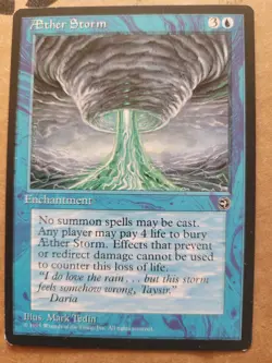 Aether Storm Homelands Magic the Gathering MTG 1995 Mark Tedin LP BULK DISCOUNT - Image 1