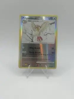 2007 Pokemon TCG Diamond & Pearl Pidgeotto 58/132 Reverse Holo Pokemon Card LP - Image 1